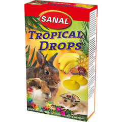 Sanal Sanal knaagdier tropical drops, 45 gram.