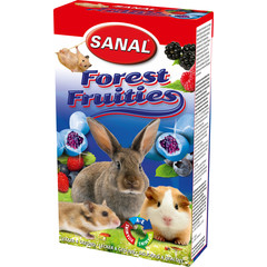 Sanal Sanal knaagdier forest fruities, 50 gram.