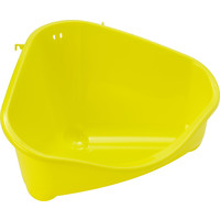 Moderna Moderna knaagdier-/kittentoilet met haak plastic yellow, large.