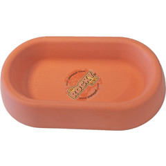 Boon konijnen eetbak beton ovaal, 21 cm.