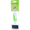 Boon vachtverzorging knaagdier borstel slicker met soft protection.