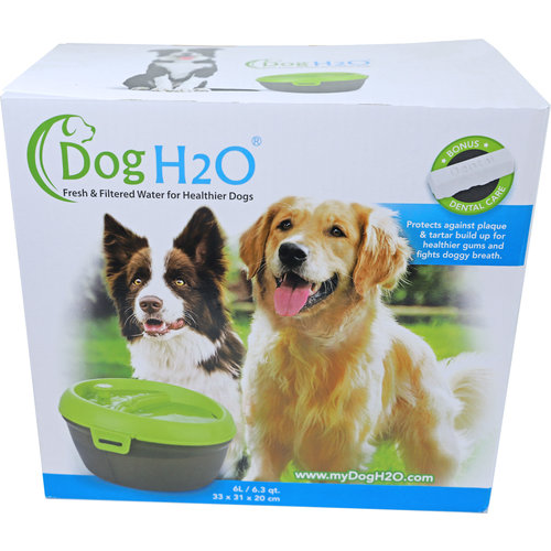 Dog H2O waterbak voor honden, 6 liter.