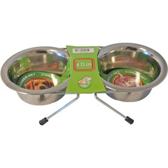 Boon dinner-set, inclusief 2 RVS bakken Ø 13 cm.