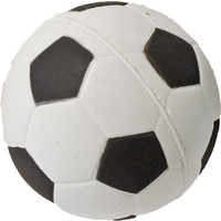 Boon hondenspeelgoed drijvende spons voetbal, 6 cm.