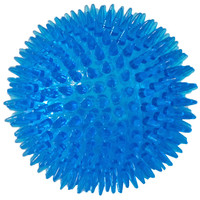 Boon hondenspeelgoed bal drijvend blauw, 10 cm.