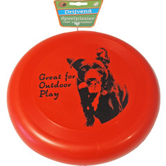 Boon hondenspeelgoed drijvend frisbee rood, Ø 23 cm.