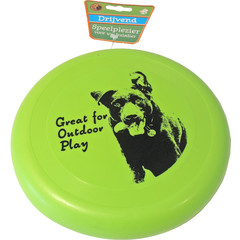 Boon hondenspeelgoed drijvend frisbee groen, Ø 23 cm.