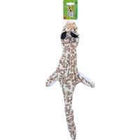Boon hondenspeelgoed luipaard plat met piep pluche, 55 cm.