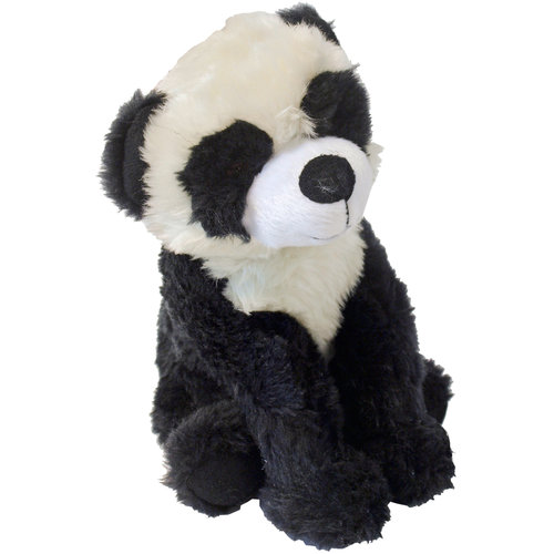 Boon hondenspeelgoed pluche zit panda met piep, 23 cm.