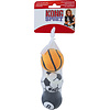 Kong Kong hond Sport 3 sportballen, medium net a 3 stuks.
