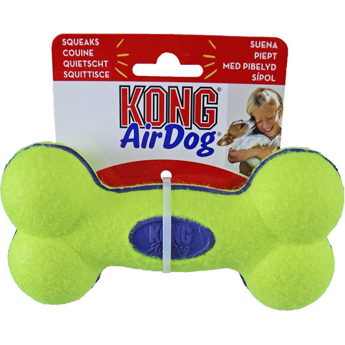 Kong Kong hond Air Dog bot met piep, medium.