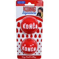 Kong Kong hond Signature balls pak a 2 stuks, medium.