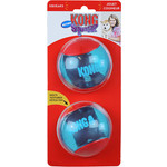 Kong Kong hond Squeezz Action ball red large, kaart a 2 stuks.