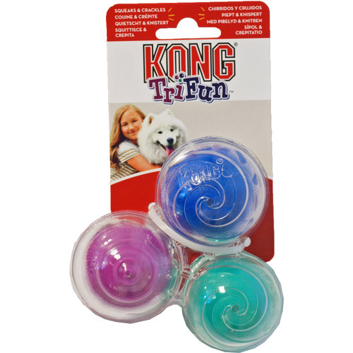 Kong Kong hond Tri-Fun triangle, small.