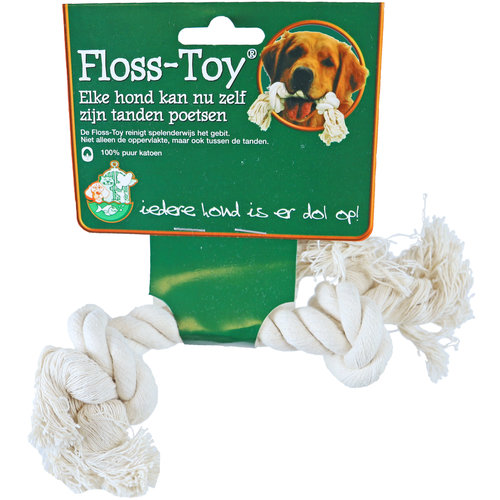Boon floss-toy wit, mini.