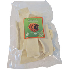 Boon kauwplezier Boon runder kauwchips naturel, pak à 200 gram.
