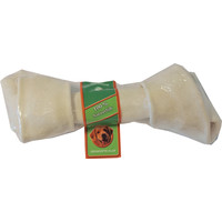 Boon kauwplezier Boon knoopkluif wit 21 cm, met banderol.