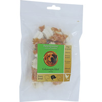 Boony Natuurlijke Snacks Boon Natuurlijke Snack kip, geknoopte kluif met kip 7 cm, zak a 6 stuks.