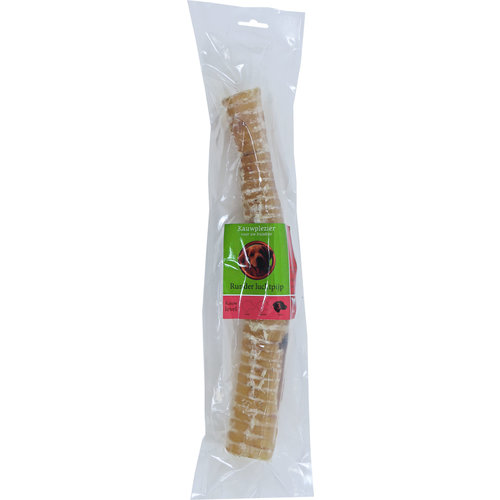 Boony Natuurlijke Snacks Boon Natuurlijke Snack rund, runder luchtpijp 30 cm, zak a 1 stuk.