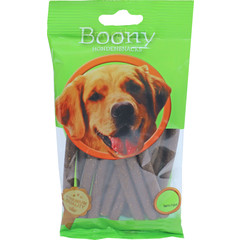 Boony hondensnacks Boony zak à 150 gram rolls, lam/rijst.