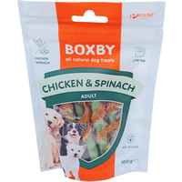 Proline Proline Boxby chicken and spinach sticks, 100 gram.