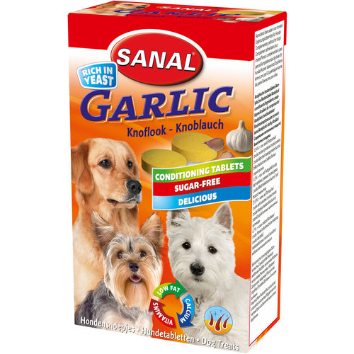 Sanal Sanal hond garlic doos, 100 tabletten.
