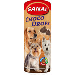 Sanal Sanal hond choco drops pot, 250 gram.