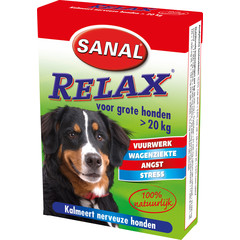 Sanal Sanal Relax grote hond >20 kg, 15 tabletten.