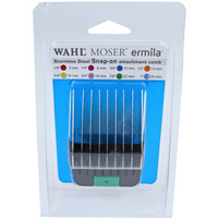 Moser Moser opzetkam met metalen tanden 22 mm groen, voor Max 45/Max 50.