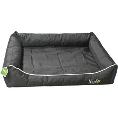 Napzzz Nap'zzz divan waterproof zwart, 120x90 cm.