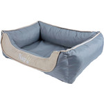 Napzzz Nap'zzz divan waterproof duo grijs/beige, 80x60 cm.