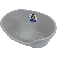 Moderna Moderna plastic hondenmand warmgrijs, 50 cm.