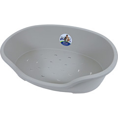 Moderna Moderna plastic hondenmand warmgrijs, 70/80 cm.