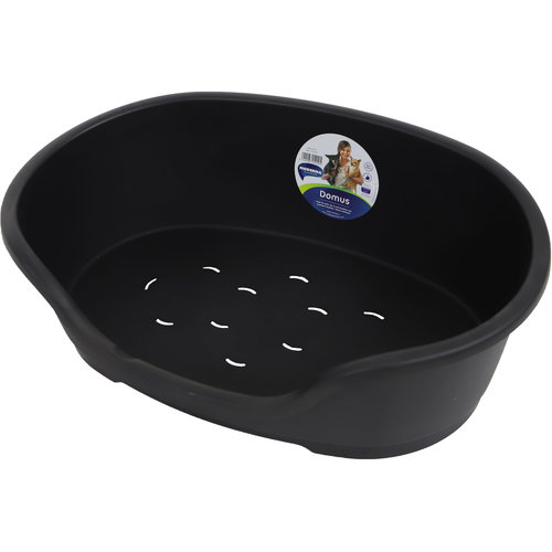 Moderna Moderna plastic hondenmand zwart, 50/60 cm.