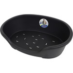Moderna Moderna plastic hondenmand zwart, 60/70 cm.