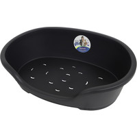 Moderna Moderna plastic hondenmand zwart, 60/70 cm.