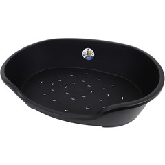 Moderna Moderna plastic hondenmand zwart, 95/105 cm.