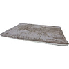 Boon plaid supersoft 2-zijdig taupe/beige, 120x75.