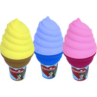 Kowloon Kowloon hondenspeelgoed Frosti cream softijs vulbaar 9 cm, assorti.