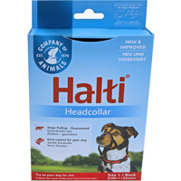 Company of Animals Halti headcollar nr. 1, zwart.
