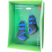 Boony doos à 2 hondenschoen 'Functioneel' zwart/blauw, XS.