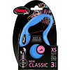 Flexi flexi rollijn CLASSIC cord XS blauw, 3 meter.