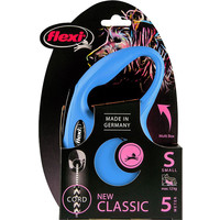 Flexi flexi rollijn CLASSIC cord S blauw, 5 meter.