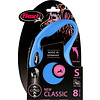 Flexi flexi rollijn CLASSIC cord S blauw, 8 meter.