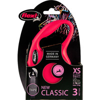 Flexi flexi rollijn CLASSIC tape XS rood, 3 meter.