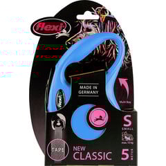 Flexi flexi rollijn CLASSIC tape S blauw, 5 meter.