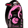 Flexi flexi rollijn CLASSIC tape S roze, 5 meter.