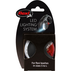 Flexi flexi lamp universeel S t/m L, zwart.