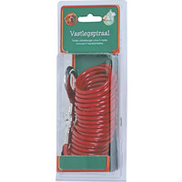 Vastlegspiraal nylon met 2 muskatons.