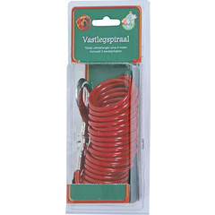 Vastlegspiraal nylon met 2 muskatons.